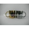 11oz Gold, Silver Sublimation Mugs, 11oz Sublimation Metallic Mug